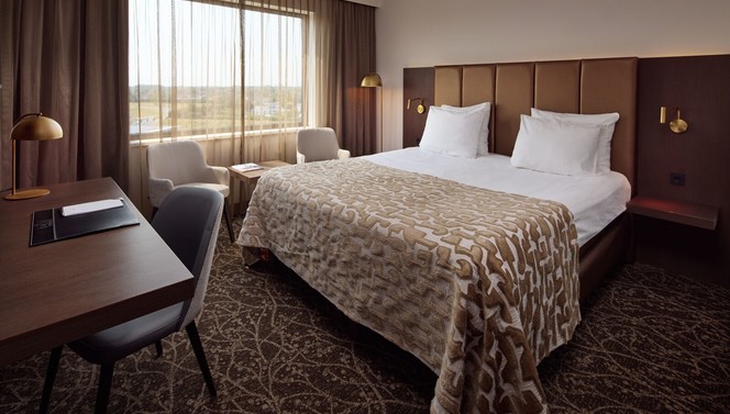 Comfortabele hotelkamer bij Van der Valk Amersfoort-A1