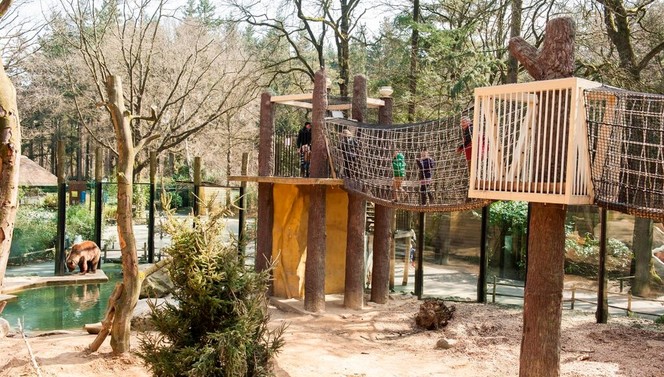 Speelplek voor kinderen in Dierenpark Amersfoort